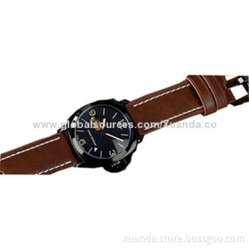 Fashionable watch, genuine leather, mechanical watch for outdoorNew